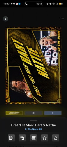 Topps wwe slam digital in - -,