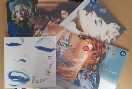 Lot bunte vinyls madonna neu - vinyls,