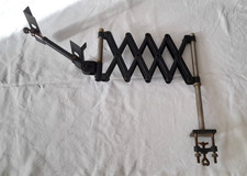 Tischhalterung Scherenauszug Bauhaus 1930er schwenkbar für Telefon oder iPad