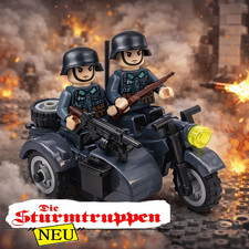 Motorrad beiwagen mit 2 - +,