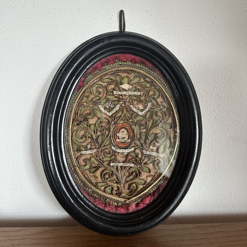 Alte klosterarbeit reliquien - alte,
