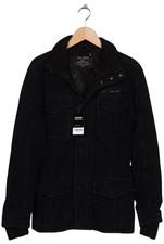 Next Jacke Herren Anorak Jacket Kurzmantel Gr. M Baumwolle Schwarz #a1o9erc