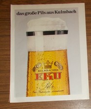Seltene Werbung KULMBACHER EKU