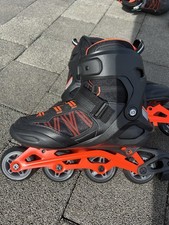 Inline Skates schwarz/orange