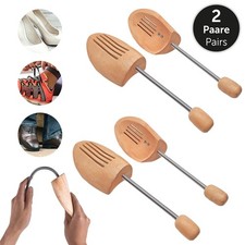 2 Paar Schuhspanner aus holz