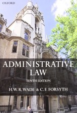 Administrative Law, Forsyth, Christopher