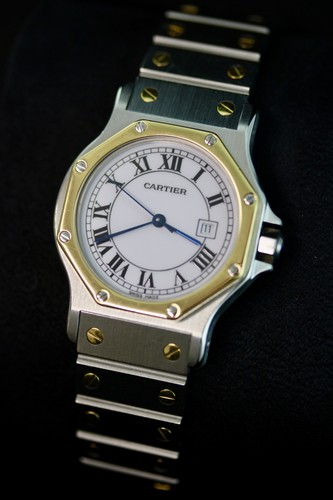 Cartier santos octagon - cartier,