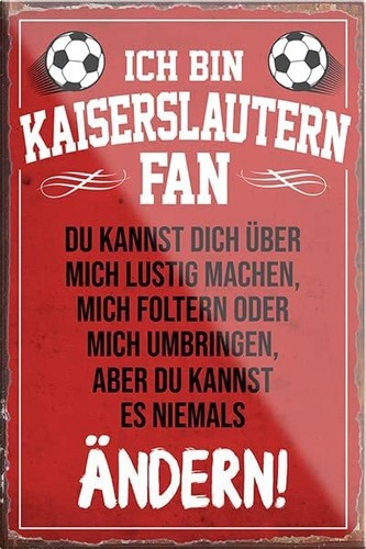 Kaiserslautern fan magnet - "kaiserslautern, fan"
