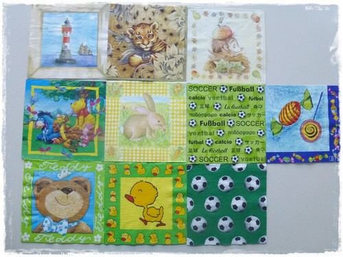 Servietten set 61 kinder - *, *