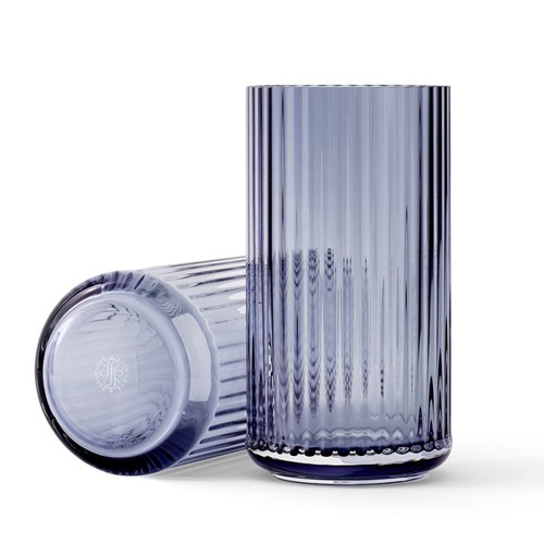 Lyngby vase glas - vase, blau