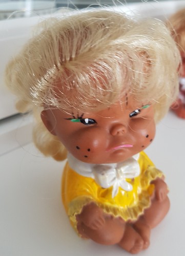 Vintage orig kwai puppe blond - orig.,