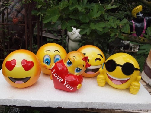 Emoji deko figur - emoji,