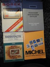 4 Briefmarkenkataloge DDR