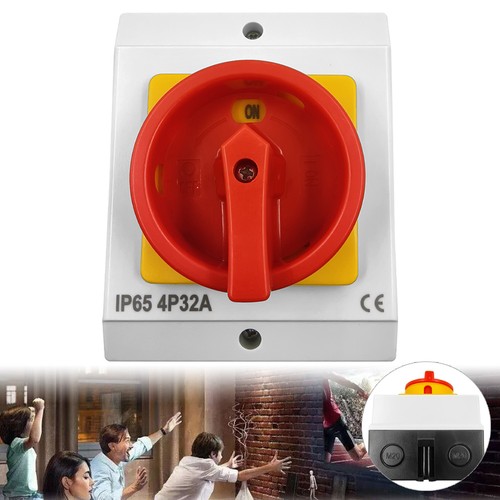 Polig 32a drehtrenner - 4,