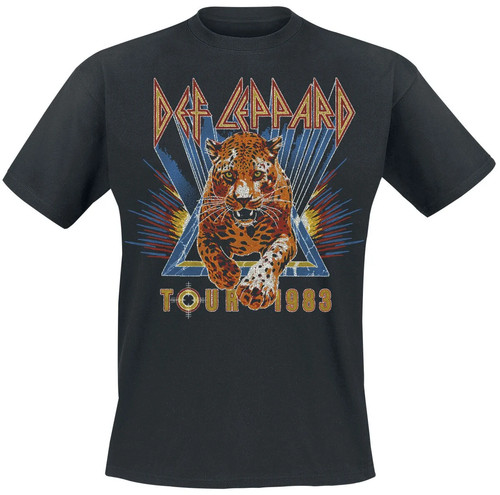 Def leppard shirt herren us - leppard, t-shirt