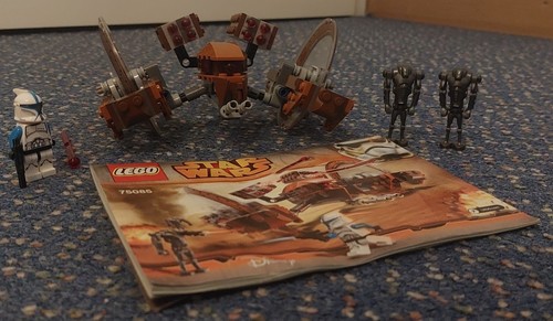 Lego star wars 75085 hailfire - star,