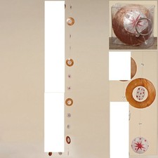 Capiz Muschel Girlande Mobile