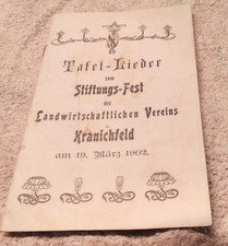 Alt Tafel Lieder Fest