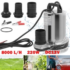 DC 12V Tauchpumpe 8000L/h