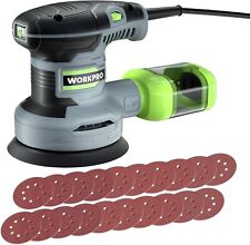 125mm 300W Exzenterschleifer,Multischleifer mit Absaugung und Staubbehälter