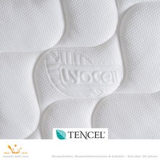 Wasserbetten Bezug, Auflage