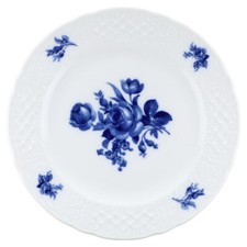 Kuchenteller Schumann/Arzberg Dresden blaue Rose 2 Echt Cobalt