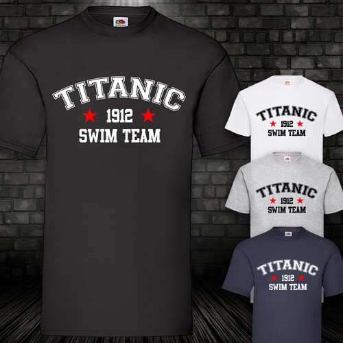 Titanic swim team 1912 shirt - titanic,