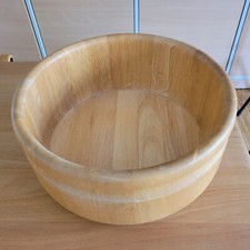 Holzschüssel rund, gebraucht