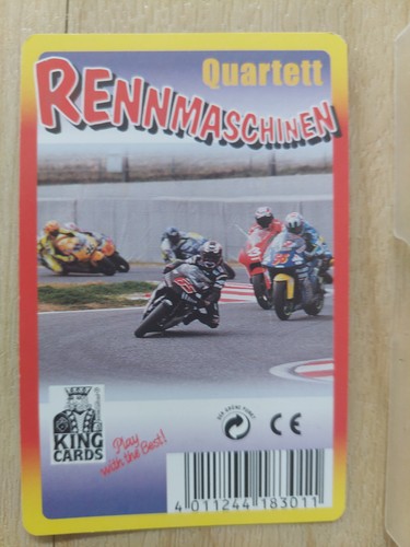Rennmaschinen quartett - rennmaschinen,