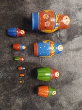 Russische Matroschka Babuschka