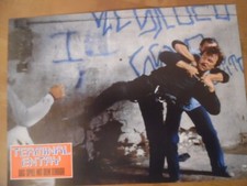 2x orginal KINO-AUSHANGFOTO ★ TERMINAL ENTRY Spiel mit den Terror je 30 x 23 cm
