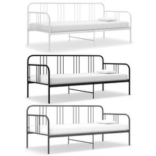 Schlafsofa Bettgestell Metall Tagesbett Bettsofa Bett Gästebett 90x200 cm