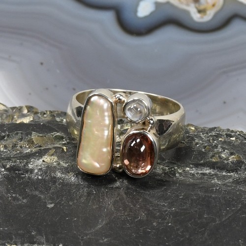 Biwa perlen ring - biwa,