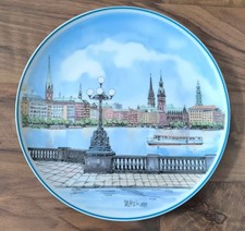 Villeroy & Boch Wandteller Sammelteller Heinrich Hamburg Mötsch 1989 22cm