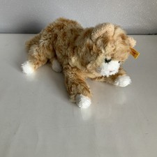 Steiff Katze Original Mimmi Originals 24cm Plüsch Sammler Mit Knopf Im Ohr