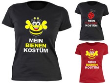 Karneval Sprüche Damen - Biene- Marienkäfer - Käfer - Bienchen Kostüm Shirt