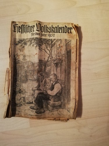 Alter hessischer volkskalender - alter,