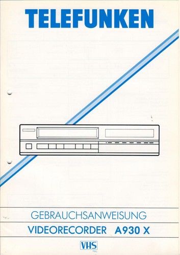 Telefunken a930 - x,