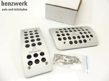 Mercedes W164 W166 W251 W176 W246 Pedalauflage Aluminium Set ORIGINAL CARLSSON