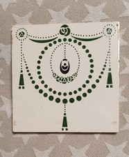 6 St. Alte Fliesen Jugendstil