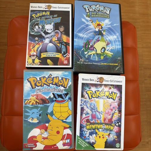Pokemon vhs kassette - 4x,