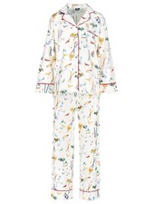 Polo Ralph Lauren Damen Pyjama Cozy Flannel Nachtwäsche Baumwolle Schlafnzug