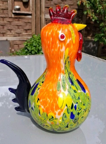 Riesige bunte 30cm murano - bunte, glas