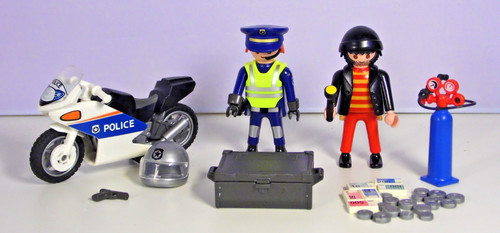Playmobil polizist pistole - polizist,