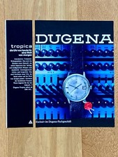 Dugena Tropica Automatic Original 1968 Vintage Watch Advert Uhr Werbung