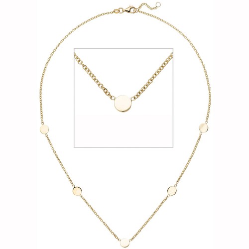 Kette collier 375 gold karat - kette,