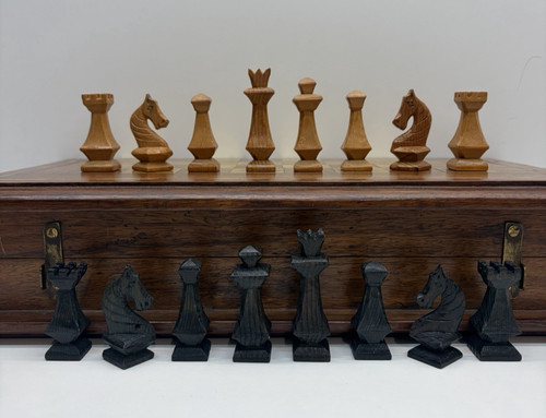 Schachfiguren aus holz - schachfiguren,
