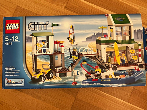 Lego city 4644 marina hafen - lego,
