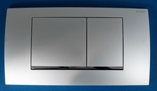 Geberit Twinline30 Betätigungsplatte für 2-Mengen mattchrom/chrom 115899KN1