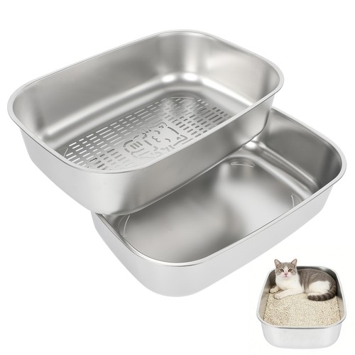 Edelstahl katzenklo große - edelstahl, katzenklo,